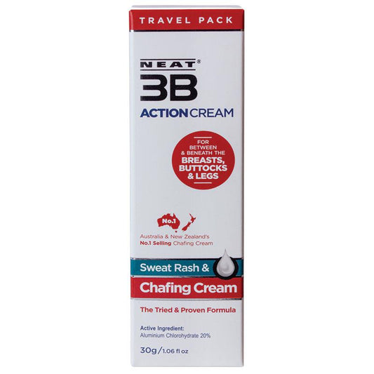 Neat 3B Cream - Travel Size 30g for Chafing Relief