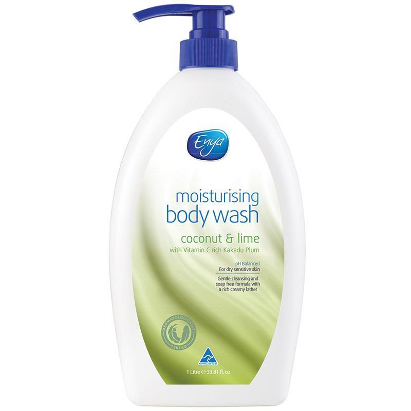 Enya Coconut Lime Body Wash 1L – Nourishing Shower Gel