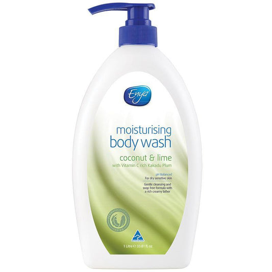 Enya Coconut Lime Body Wash 1L – Nourishing Shower Gel