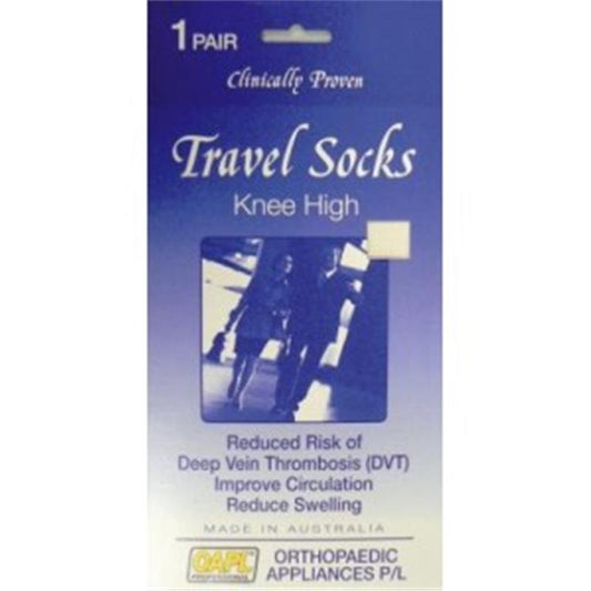 Oapl Travel Socks - Medium Black-Auzzi Store