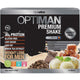 Optislim Optiman Premium Shake Variety Pack 14 x 56g - Flavorful Meal Replacements
