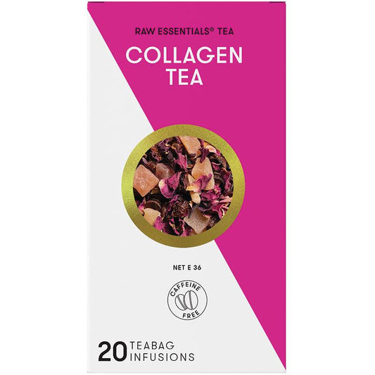 Raw Essentials Tea Collagen Infusions - 20 Herbal Tea Bags