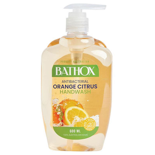 Bathox Antibacterial Hand Wash with Sweet Orange - 600ml-Auzzi Store