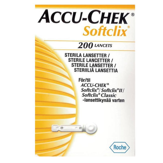 Accu-Chek Softclix Lancets - 200 Count-Auzzi Store