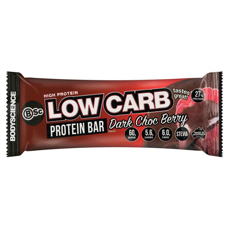 BSc High Protein Low Carb Dark Chocolate Berry Bar - 60g