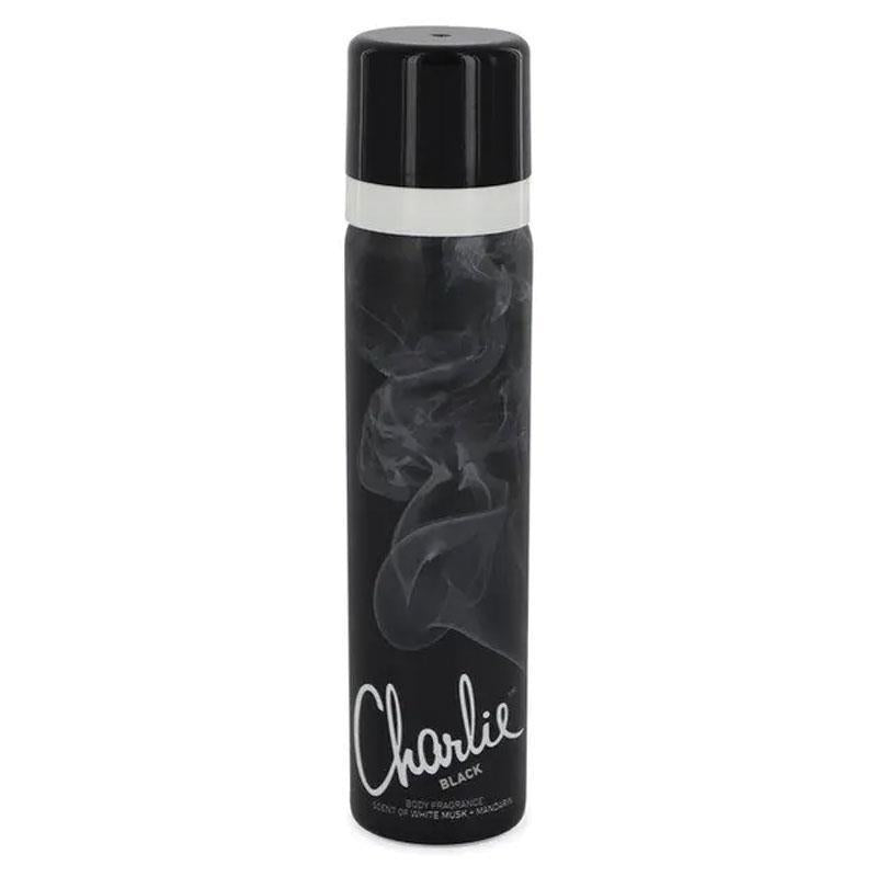 Revlon Charlie Black Body Spray 75ml