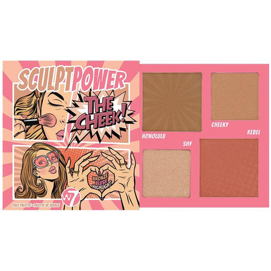 W7 Sculpt Power Face Palette