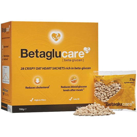 Betaglucare Oat Crispy Hearts Sachet 28 x 25g - Heart Health Support-Auzzi Store