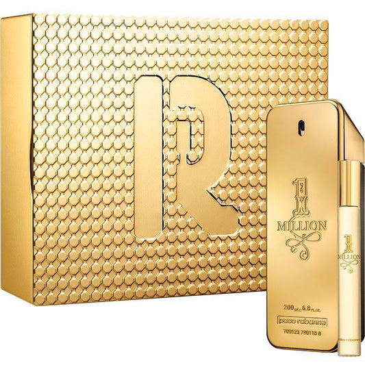 Paco Rabanne 1 Million Eau de Toilette 200mL 2 Piece Set
