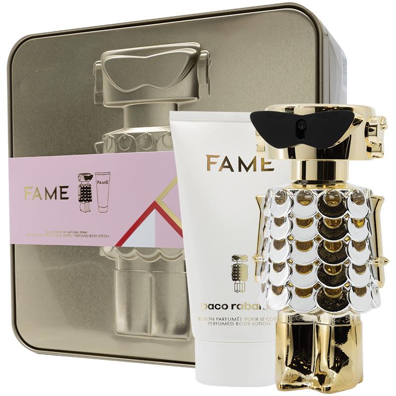 Paco Rabanne Rabanne Fame Eau de Parfum 50ml & Body Lotion 2 Piece Set