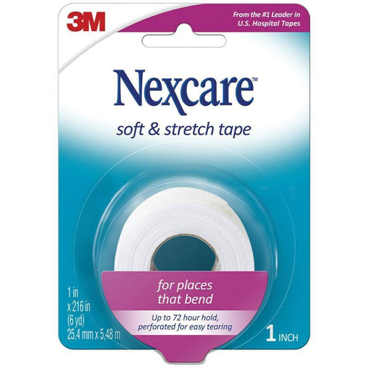 Nexcare Soft & Stretch Tape 25mm - Gentle and Flexible Support-Auzzi Store