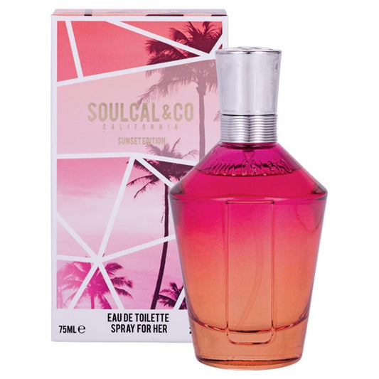 SoulCal & Co Sunset for Her Eau de Toilette 75ml - Captivating Fragrance - Auzzi Store