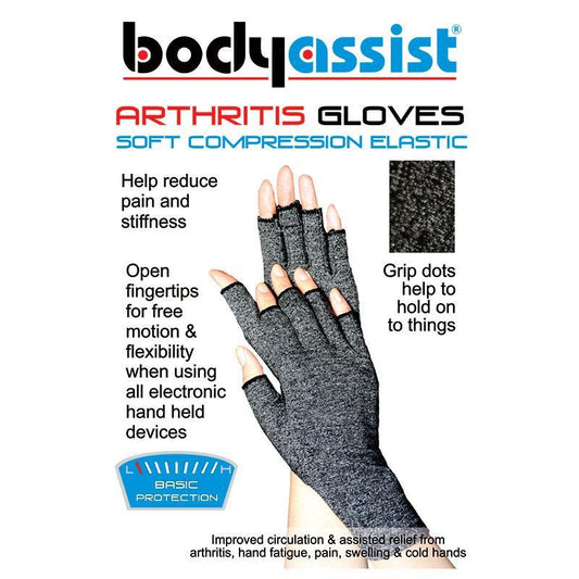 BodyAssist Cotton Arthritis Gloves - Large (1 Pair)-Auzzi Store