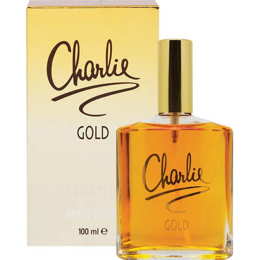 Revlon Charlie Gold Eau de Fraiche 100ml - A Luxurious Fragrance Experience - Auzzistore