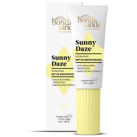 Bondi Sands Everyday Skincare Sunny Daze SPF 50 Moisturiser 50g - Ultimate Sun Protection