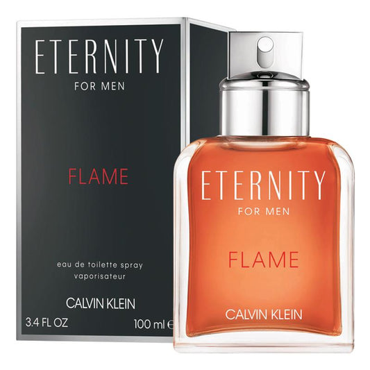 Calvin Klein Eternity Flame for Men Eau de Toilette 100ml Spray - Auzzistore