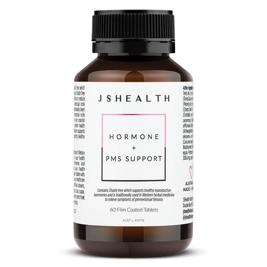 JSHEALTH Hormone & PMS Support Vitamins with B6 and Dong Quai - 60 Tablets
