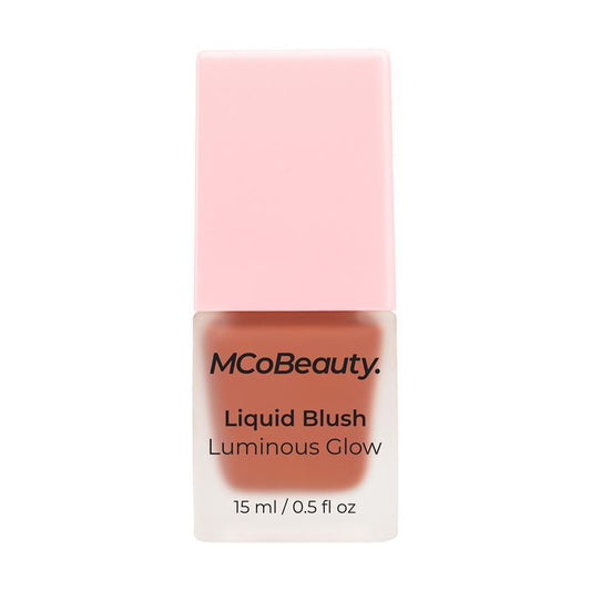 MCoBeauty Liquid Blush Luminous Glow Lava Deep Peach – view 2