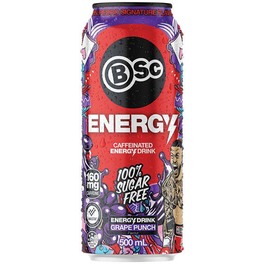 BSc Energy Drink Grape Punch 500ml - Refreshing Energy Boost-Auzzi Store