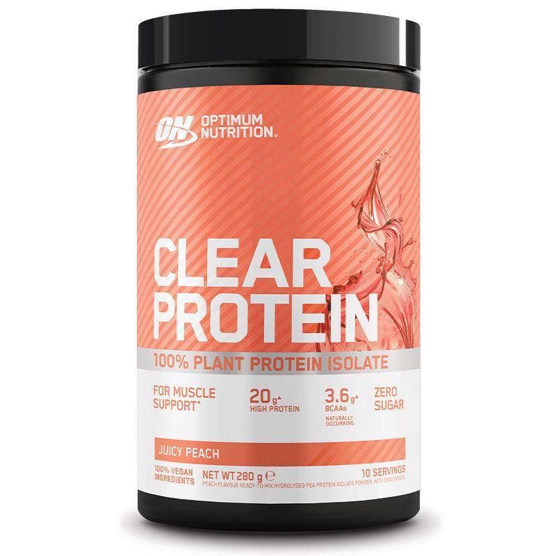 Optimum Nutrition Clear Plant Peach 280g - Natural Protein Booster
