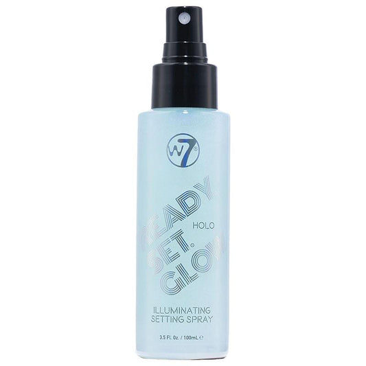 W7 Ready Set Glow Lluminating Setting Spray Holo