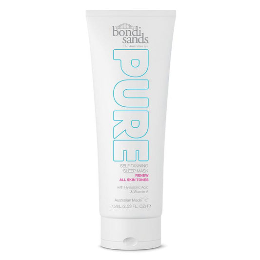 Bondi Sands Pure Self Tanning Sleep Mask Renew - 75ml - Auzzistore