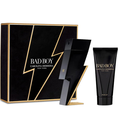 Carolina Herrera Bad Boy Eau de Toilette - 100ml 2 Piece Set - Auzzistore