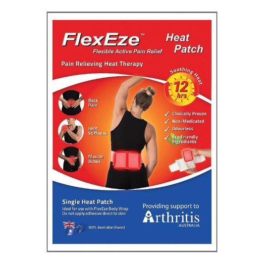 FlexEze Heat Patches for Targeted Pain Relief-Auzzi Store