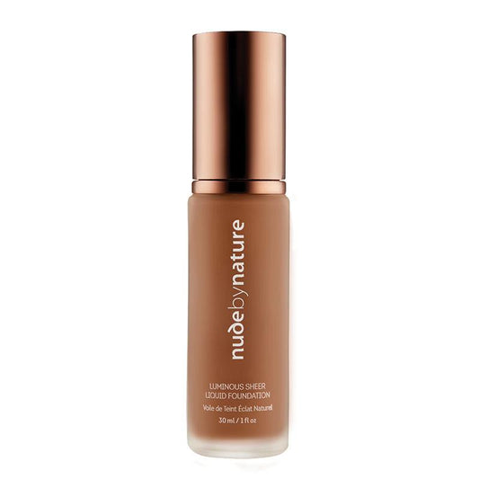 Nude by Nature Luminous Sheer Liquid Foundation C3 Cafe 30ml - Auzzistore