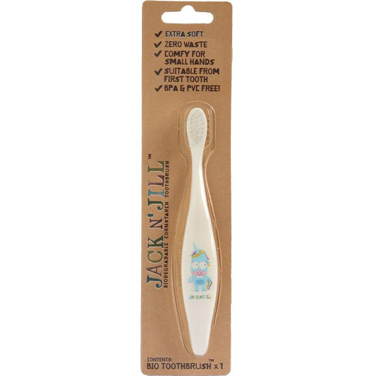Jack N Jill Bio-Toothbrush Unicorn - Eco-Friendly Kids Toothbrush - Auzzi Store
