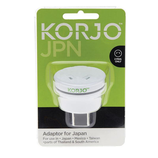 Korjo Japan Travel Adaptor - Small & Reliable-Auzzi Store