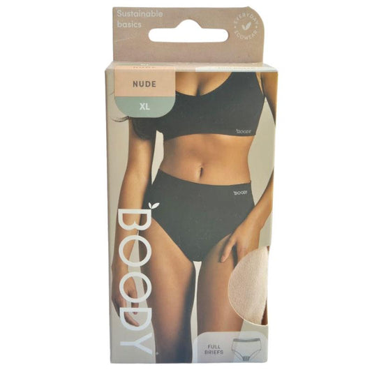 Boody Full Briefs - Nude, Extra Large