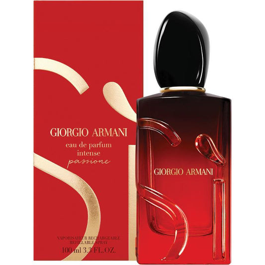 Giorgio Armani Si Passione Intense Eau De Parfum 100ml - A Bold Fragrance Experience - Auzzistore