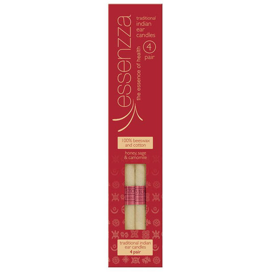 Essenzza Indian Ear Candles - 4 Pair for Natural Wellness - Auzzi Store