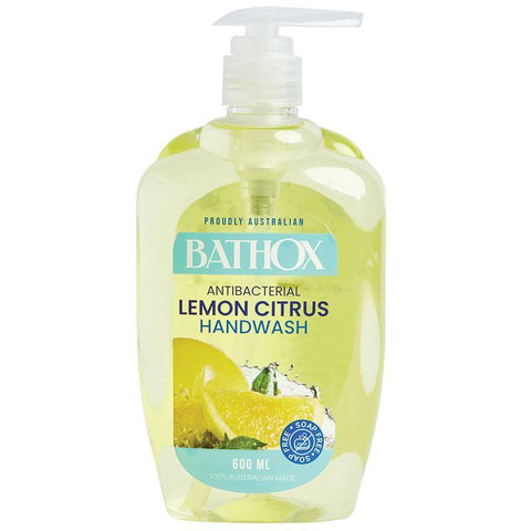 Bathox Antibacterial Hand Wash - Lemon Twist 600ml-Auzzi Store