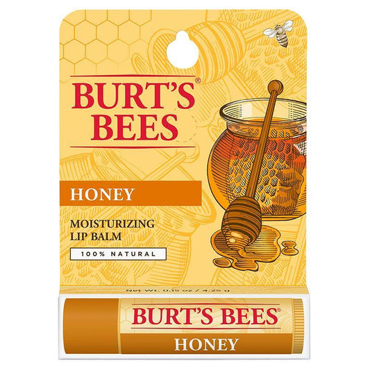 Burt's Bees Honey Moisturising Lip Balm 4.25g - All Natural Hydration-Auzzi Store