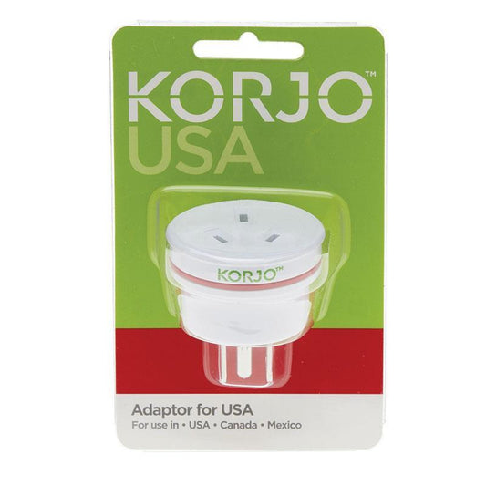 Korjo USA Travel Adaptor - Compact & Safe-Auzzi Store