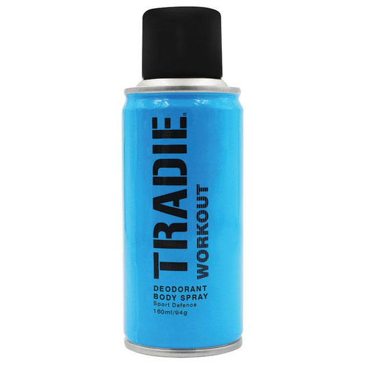 Tradie Workout Men's Deodorant Body Spray 160ml