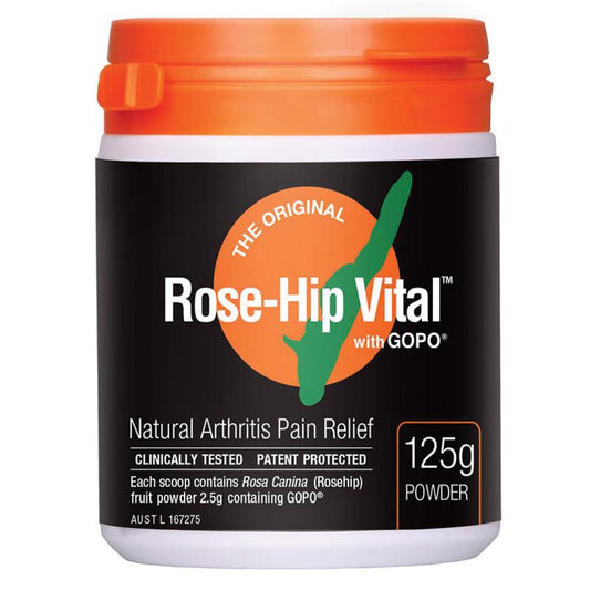 Rose-Hip Vital 125g Powder - Natural Joint Support-Auzzi Store