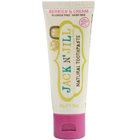 Jack N Jill Natural Toothpaste Berries & Cream - 50g - Auzzi Store