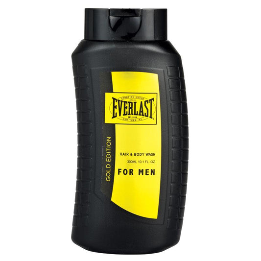 Everlast Gold 300ml Hair & Body Wash – Nourishing Cleanser - Auzzistore