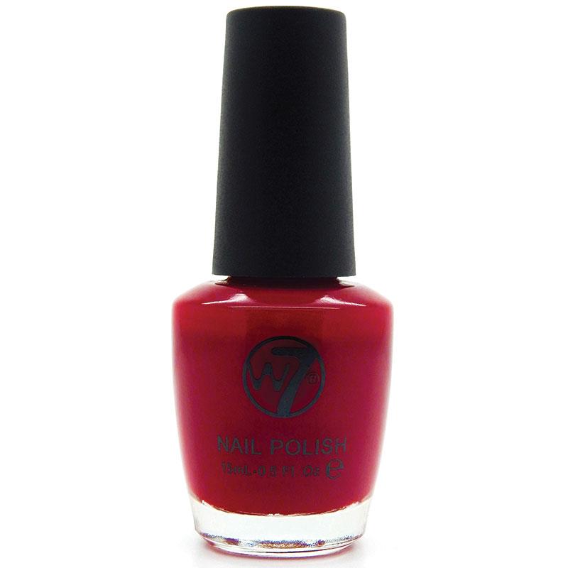 W7 Nail Enamel 27 Crimson