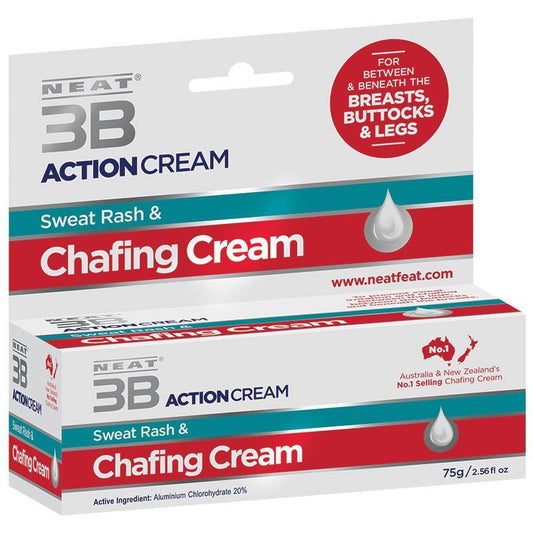 Neat 3B Action Cream - Sweat Rash and Chafing Cream 75g-Auzzi Store