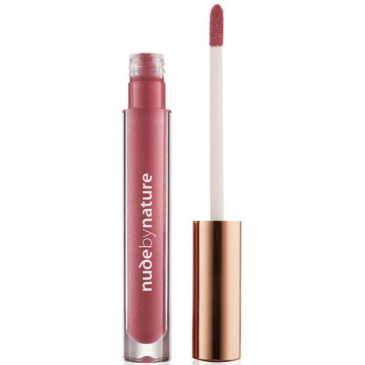 Nude by Nature Moisture Infusion Lipgloss 08 Violet Pink - Hydrating Shine - Auzzi Store