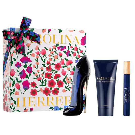 Carolina Herrera Good Girl Eau de Parfum 80ml + Body Lotion 100ml + Eau de Parfum 10ml 3 Piece Set – view 2 - Auzzistore