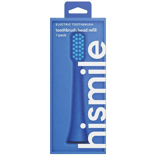 Hismile Electric Toothbrush Head Refills - Bright Blue (Pack of 2)