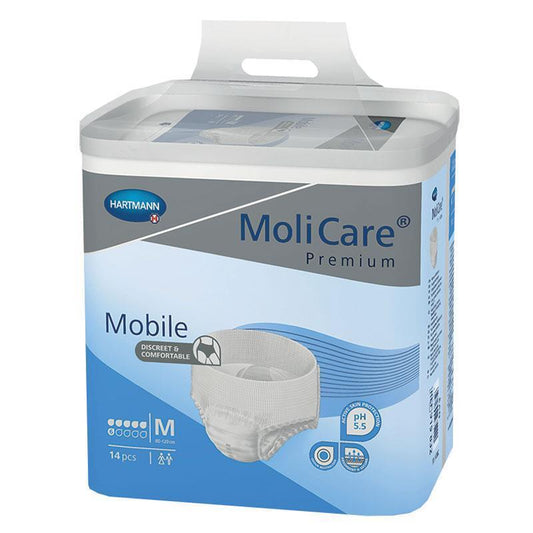 MoliCare Premium Mobile 6D Medium Incontinence Pants, 14-Pack – view 2