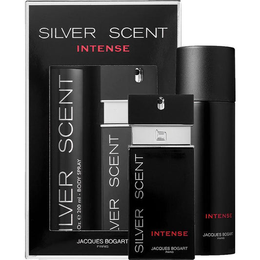 Silver Scent Intense Eau De Toilette 100ml 2 Piece Set - Bold and Masculine - Auzzistore