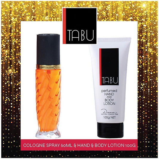 Tabu Cologne Spray 60ml 2 Piece Set - Auzzistore