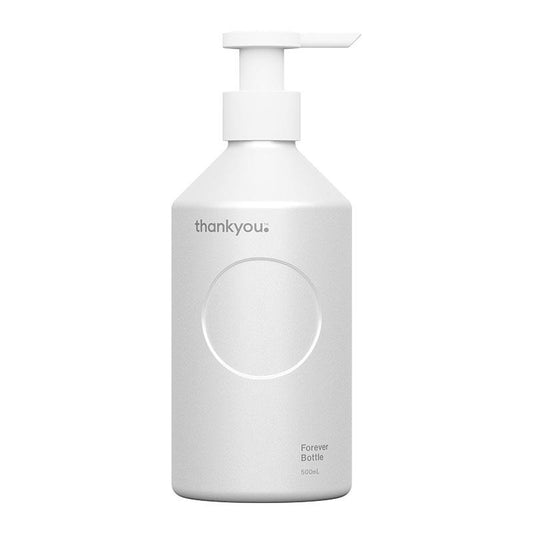 Thankyou Forever Bottle - White Aluminium 500ml - Auzzistore